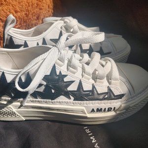 Amiri black star shoes